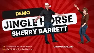 Jingle Horse line dance demo