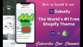 How to Set up Shopify Debutify Theme | 2022| Free theme