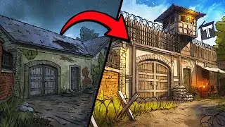 I Transformed an Abandoned House Into My Home in SCUM…
