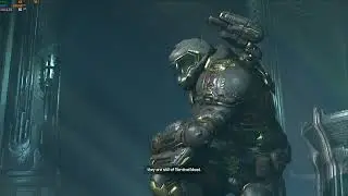 Doom Eternal: Black Praetor Suit Close up