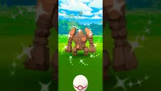 Regirock Raid | Shiny | Regi Trio | Legendary | Good IV | Highest CP | Pok&eacute;mon Go  #shorts