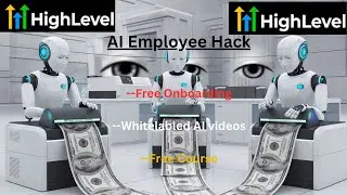 Gohighlevel AI Employee Best Bonus including onboarding- Dont use AI Employee before watching this