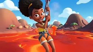 Fortnite Baby Rode a Zipline Across the Void | Nursery Rhymes for Kids & Baby Songs
