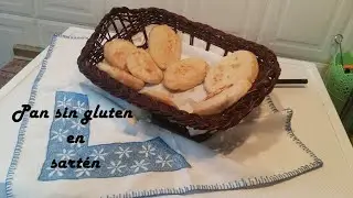 Como hacer pan sin gluten en sarten.-Cocina de la abuela Alejandra