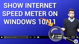 *FREE* Internet Speed Meter for PC | in Taskbar #internetspeedmeter