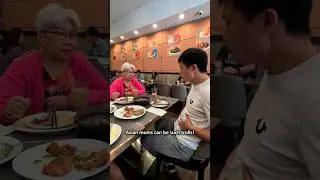 Asian Moms are TROLLS when having a meal with son!!!