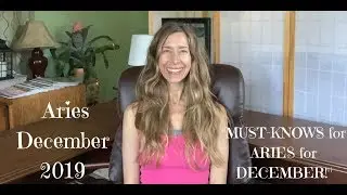 Aries December 2019 Horoscope #Aries #Astrology  #Horoscope