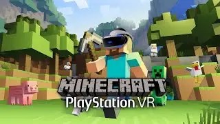 Minecraft PSVR : Multiplayer with Godcannon, Davestation, CreeperBetty and others