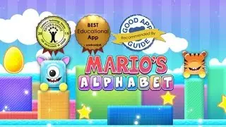 Apprendre &agrave; lire: Mario Alphabet Apps pour les enfants - By 1tucan.com  Aper&ccedil;u Demo