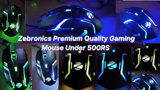Zebronics Zeb Transformer-M |  Zebronics Gaming Mouse Under 500Rs Mouse Overview & DPI Setup Tamil