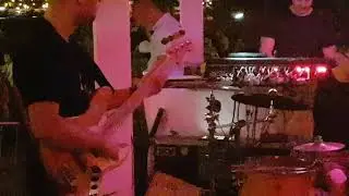 The hybrid drummer trio. Sound check and gig fragm. 07 2020 Budapest.