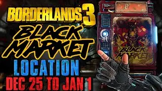 Black Market Vending Machine Location!! (25 Dec 2025) + GOD ROLL SAVE! - Borderlands 3