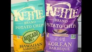 Kettle Brand: Hawaiian Barbeque & Korean Barbeque Potato Chip Review