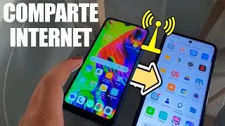 Como Compartir internet de un celular a otro celular - COMPARTIR DATOS