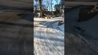 Altis Sigma wipe out in ice! 😬 #ebike #dirtbike #altis #altispowersports #altissigma #surron