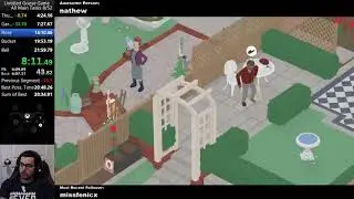 [OLD WR] Untitled Goose Game - All Main Tasks Speedrun - 20:32