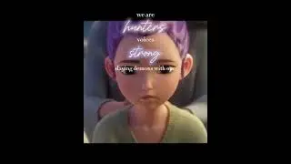 we are hunters voices strong slaying demons with our song