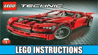 LEGO Instructions - Technic - 8070 - Super Car (Book 1)