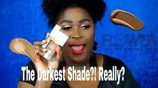 Foundation Wear Test: Flower Beauty Light Illusion Foundation and Concealer | This Is Black Beauty