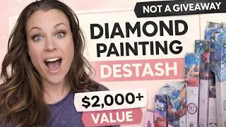 $2,000+ Diamond Painting Destash 💎 Limited Editions + Rare Kits (NOT a Giveaway)