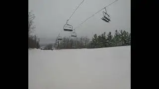 Adaptive Sit Ski - First Run Shredding 