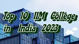 Top 10 IIM College in India 2023 || Indian Institute of Management || StudySif ||