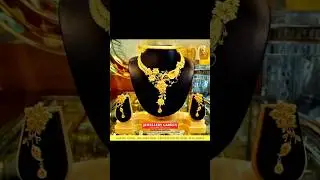 Elegant Gold Necklace Design | New Trendy Jewellery Collection#gold #jewellery #indian #fashion