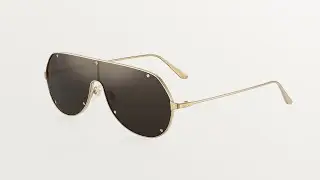 Cartier CT0324S   Santos de Cartier-zonnebril Sunglasses