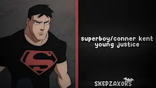 Superboy (Conner Kent) scene pack // Young Justice season 1 