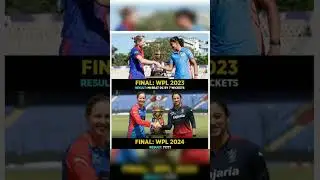 WPL FINAL 24 DC VS RCB #cricket #india #yt #yt shorts#wpl2024