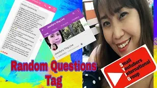 Randon Questions Tag - Tag by Jeanilyn's Vlog Line