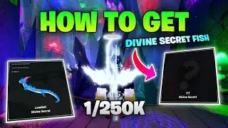 How to get DIVINE SECRET FISH in FISCH New Update