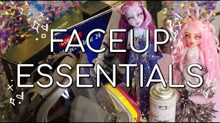 Doll Repaint Faceup Essentials & Supplies &bull;JackyOhhh