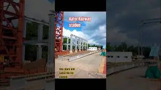 Katol Railway station foot overhead bridge under construction. #indiantrains #train #nkd