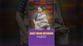 Daily Wear Designer Sarees ✨ | Stylish & Comfortable | She Needs Saree World #shorts