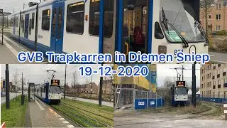 12G trams op Diemen Sniep 19-12-2020