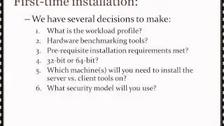 Decisions You Have To Make Before Installing SQL Server 2012