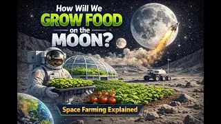 How Will We Grow Food on the Moon? 🌕🚀 Space Farming Explained