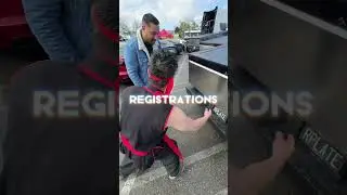 RPLATE!  Digital License Plate for our CYBERBEAST!  Custom License Plates!