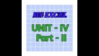 UNIT IV PART 2