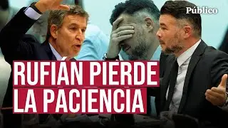 RUFIÁN retrata las mentiras de FEIJÓO en la comisión de la DANA: 