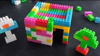 Satisfying DIY House ASMR/Building Blocks/Lego building blocks videos/block game#asmr#buildingblocks