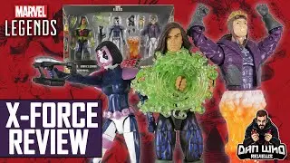 Marvel Legends X-Force Rictor, Domino & Cannonball (WITH LEGS) X-Men Review