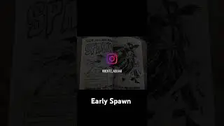 Early Spawn appearance- Advertisement #spawn #comics