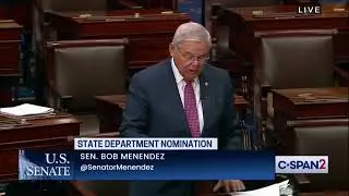 Menendez Speaks on Senate Floor in Support of Geeta Gupta's Nomination