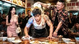 Sinalakay ng siga ang waiter sa kainan, pero isang chopstick lang ang nagpabagsak sa kanya!