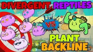 DIVERGENT REPTILES VERSUS PLANT BACKLINE | AXIE INFINITY