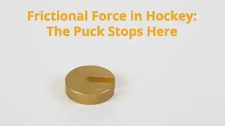 Frictional Force in Hockey: The Puck Stops Here