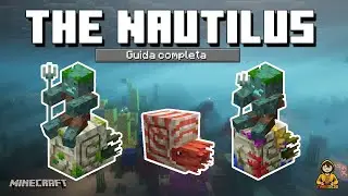 Nautilus Minecraft guide 🐚 📖 Baby Nautilus Minecraft Nautilus Zombie and Nautilus Zombie Coral 🧟&zwj;♂️🐚