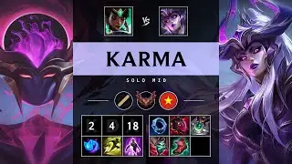 Karma Mid vs Syndra - VN Grandmaster Patch 25.18